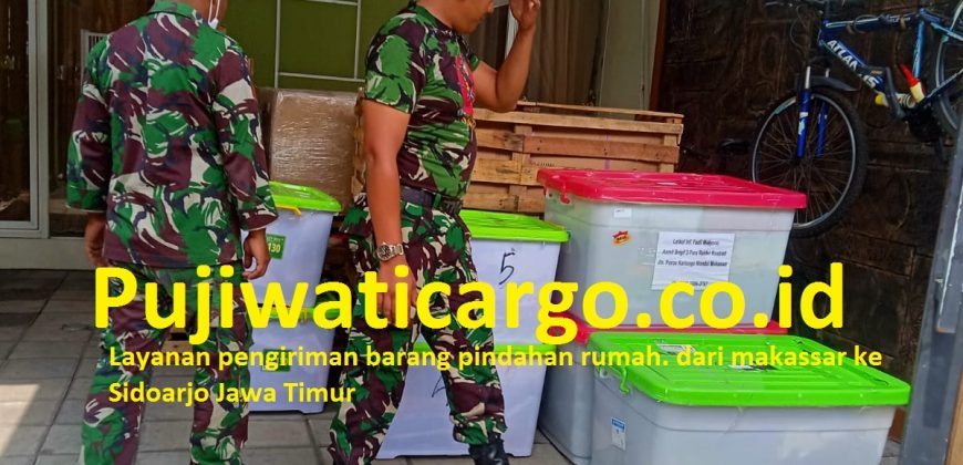 pengiriman barang pindahan rumah dari makassar ke sidoarjo