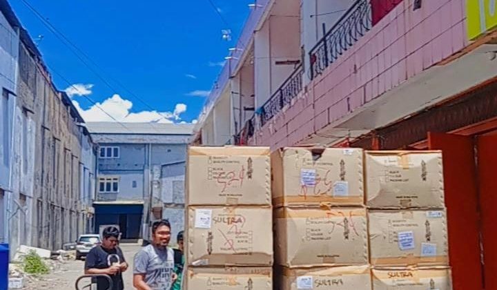 Pengiriman Barang Pengadaan untuk Kantor Dinas dari Makassar ke Kendari 28 Agustus 2022