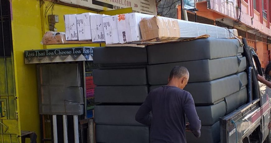 Pengiriman Plafon dari Makassar ke Burau 02 Agustus 2022