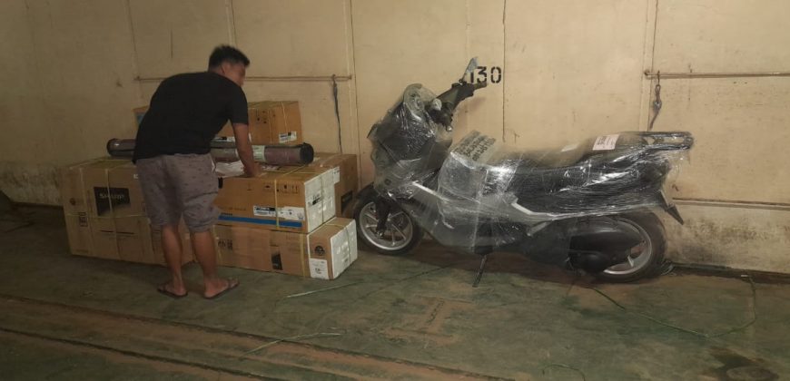 Pengiriman AC Indoor Outdoor Makassar ke Balikpapan on deck1 September 2022