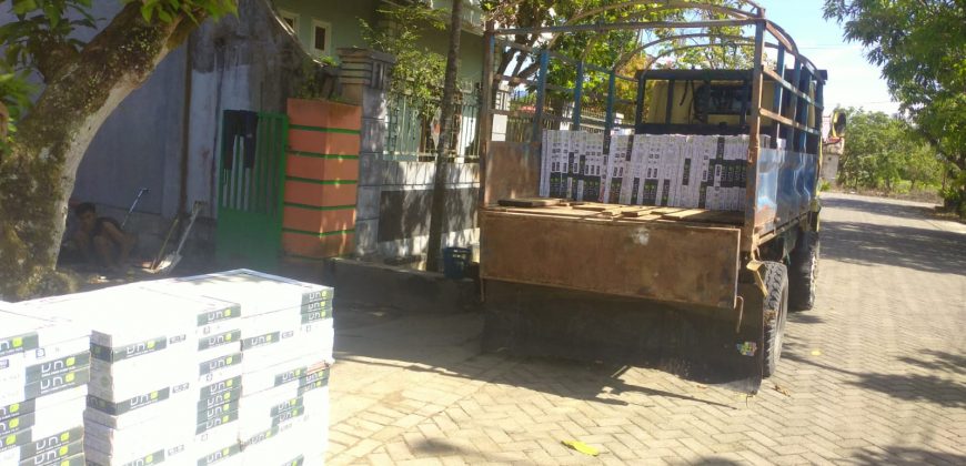 Pengiriman Granit dari Makassar ke Sabbang Masamba tiba 03 November 2022