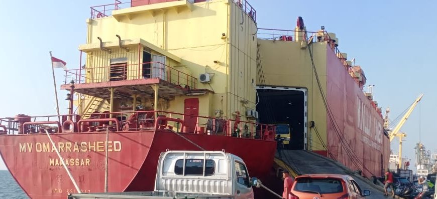 Pengiriman Motor Makassar Jakarta via kapal roro 30 Oktober 2023
