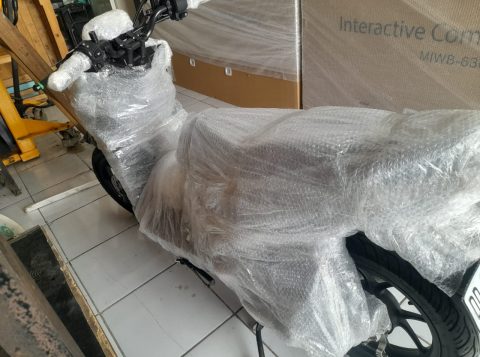 Pengiriman motor dari makassar ke belopa 16 juni tiba 17 juni 2025